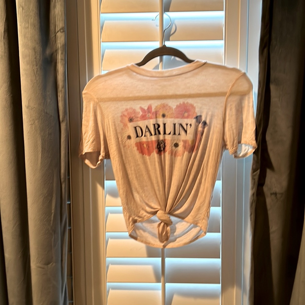 January 7 crop top.  Darlin’.  Small